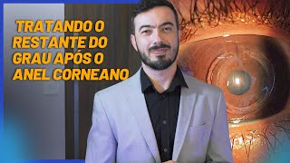 Após o IMPLANTE do ANEL CORNEANO para o CERATOCONE ainda é possível melhorar a visão [upl. by Houlberg]