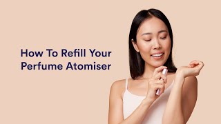 How To Refill Your Personalised Perfume Atomiser In A Matter Of Seconds shorts howto perfume [upl. by Kulda]