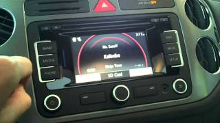 How to use an SD Card with VWs RNS315 Navigation System [upl. by Enomar]