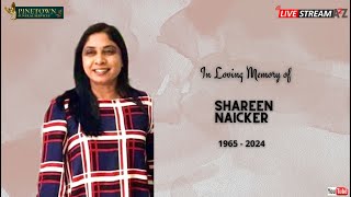 The Funeral Service of Shareen Naicker [upl. by Rugg602]