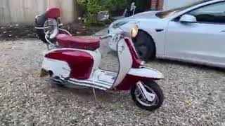 Lambretta SX200 restored scooter [upl. by Ennovehc766]