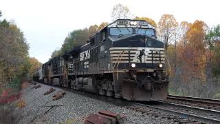 EB NS Ethanol over Otis Hill in Holmesville IN 10282023 [upl. by Grussing434]