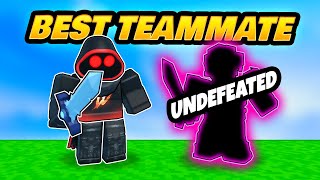 I had the BEST teammate in BedWars [upl. by Gentille]