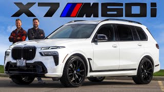 2023 BMW X7 M60i Review  Dont Buy That Range Rover Just Yet [upl. by Nywroc632]