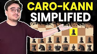 Simple amp Powerful Opening for Black – CaroKann Defense  Best Chess Moves Strategy Traps amp Ideas [upl. by Sairu]