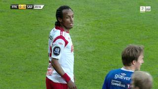 Fredrikstad FK  Sarpsborg 08 Morten Giæver goes mental [upl. by Pennington]