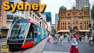 Sydney Australia Walking Tour  Christmas Down Under  4K HDR [upl. by Kacerek]