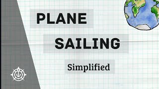 Plane Sailing  Solving questions  Navigation [upl. by Griselda243]