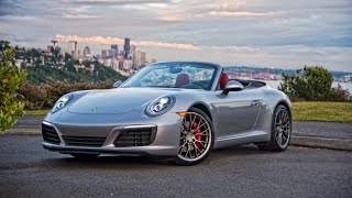 2017 Porsche 911 Carrera S Cabriolet Review [upl. by Eelaras]