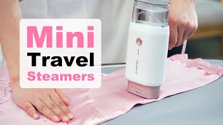 ✨ Mini Travel Steamers for Clothes 2022  Newbealer Kexi Rowenta HOMEVER Handheld Garment Steamer [upl. by Alrahc951]