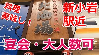 新小岩駅近 最強居酒屋【刺身】【揚物】全て激うまです！【宴会】【大人数】対応可能、地元密着居酒屋 [upl. by Adnara]