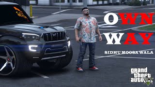 Own Way Gta Edit  Sidhu Moosa Wala  By gamingwithnittu [upl. by Peale]