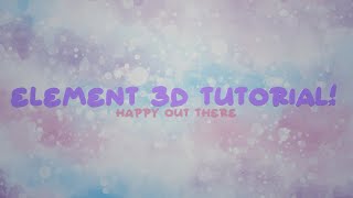 Roblox Element 3d  After Effects Tutorial  desc [upl. by Roderigo624]