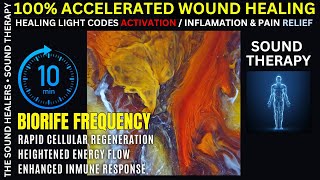 ★ ACCELERATED WOUND HEALING ★ [upl. by Skill]