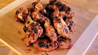 Grilled Chicken Wings on the Grill [upl. by Asteria]