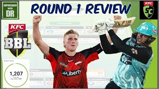 BBL SuperCoach Round 1 Review  Trades [upl. by Oeramed]