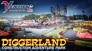 Diggerland USA A Construction Theme Park For Kids [upl. by Trautman]