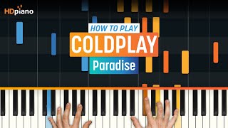 How to Play quotParadisequot by Coldplay  HDpiano Part 1 Piano Tutorial [upl. by Freddie107]