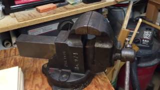 1930 Charles Parker Vise Restoration [upl. by Woothen585]