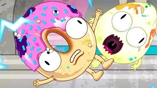 Grossery Gang Cartoon  Frying Food  Cartoons for Children [upl. by Ambrogio485]