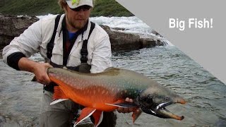 Arctic Char amp Lake Trout Fly Fishing Adventure in Northern Canada [upl. by Ehudd497]