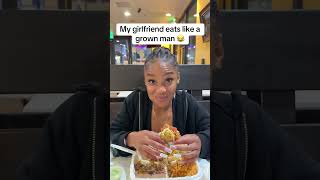 She did not have to bite the taco like that😂 niyahwanya nwfam blacklovegoals couplegoals love [upl. by Adrahs]