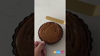 Chocolate Pumpkin Caramel Tart Assembly [upl. by Seira]