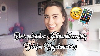 Ders Çalışırken Kullanılabilecek Telefon Uygulamaları  Selin Türkol [upl. by Bak]