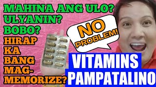 ISANG PINAKA MABISANG GAMOT UPANG TUMALINO ng MABILIS  BEST BRAIN SUPPLEMENT in the PHILIPPINES [upl. by Htilil314]