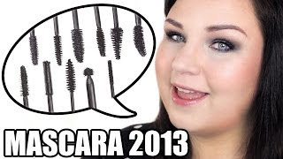 BESTE MASCARA Routine 2013 Wimperntusche Favoriten Empfehlung Tops Flops Drogerie High End MAC [upl. by Anitteb962]