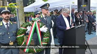 GRANDE GUERRA CERIMONIA DEL PRIMO COLPO DI FUCILE A VISINALE DEL JUDRIO  24052024 [upl. by Kevon]