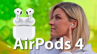 Recensione AirPods 4 vanno decisamente meglio ma [upl. by Ellinej]