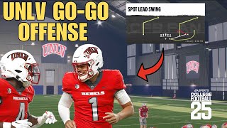 EASIEST PLAYS in UNLV Playbook  College Football 25 [upl. by Sucramat]