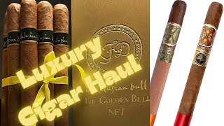 Super Rare Cigar Haul  Andalusian Golden Bulls Opus X Stefano Ricci Opus X 25 Opus X 20th amp More [upl. by Chaworth]