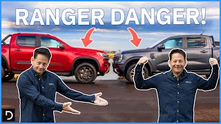 How Does The New Amarok Stack Up Against The Favourite Ford Ranger  Drivecomau [upl. by Castillo73]