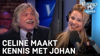 Johan tegen Celine Ik ben meer geïnteresseerd in haar op de doos  VERONICA INSIDE RADIO [upl. by Koral]