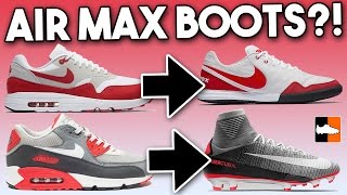 AIR MAX Football Boots Nike Trainer Inspired Soccer Cleats [upl. by Nela]