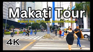 After Work Makati Tour Makati Avenue Gil Puyat Salcedo Village [upl. by Airrat]