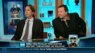 HLN Farrelly brothers on Hitchcock moment [upl. by Goeselt]