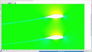 Monoplane Biplane Comparison Wing Profile Aerodynamics Simulation [upl. by Scotty310]