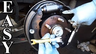 How to Change Drum Brakes In depth ultimate guide [upl. by Enneles733]