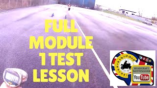 LIVE LESSON Full Module 1 mod 1 test lesson Motorcycle riding tips [upl. by Siramay]