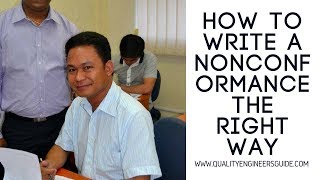 How To Write A Nonconformance Report The Right Way [upl. by Zednanref]