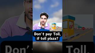 Don’t Pay Toll If Toll Plaza finance money business gkhindi gkindia basicgyaan [upl. by Assanav]