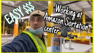 First Day At Amazon Sortation  Why I like working for Amazon [upl. by Lambard373]