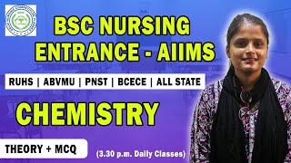 MCQ Practice Solid State BSC NURSING ENTRANCE EXAM 2024  BSC NURSING CHEMISTRYBY DNCC DELHI [upl. by Dihsar]