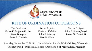 Diaconate Ordination 2024 [upl. by Revolc]