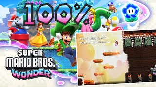 Petal Isles Special  Way of the Goomba  Super Mario Bros Wonder 100 Walkthrough [upl. by Irahcaz]