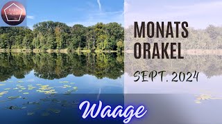 Waage ♎️ Orakel für September 2024 💰Geld oder Liebe 🩷 [upl. by Eydnarb995]