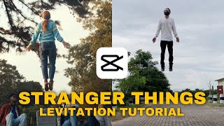 How To Make Stranger Things Levitation  Capcut Video Editing Tutorial [upl. by Frymire]